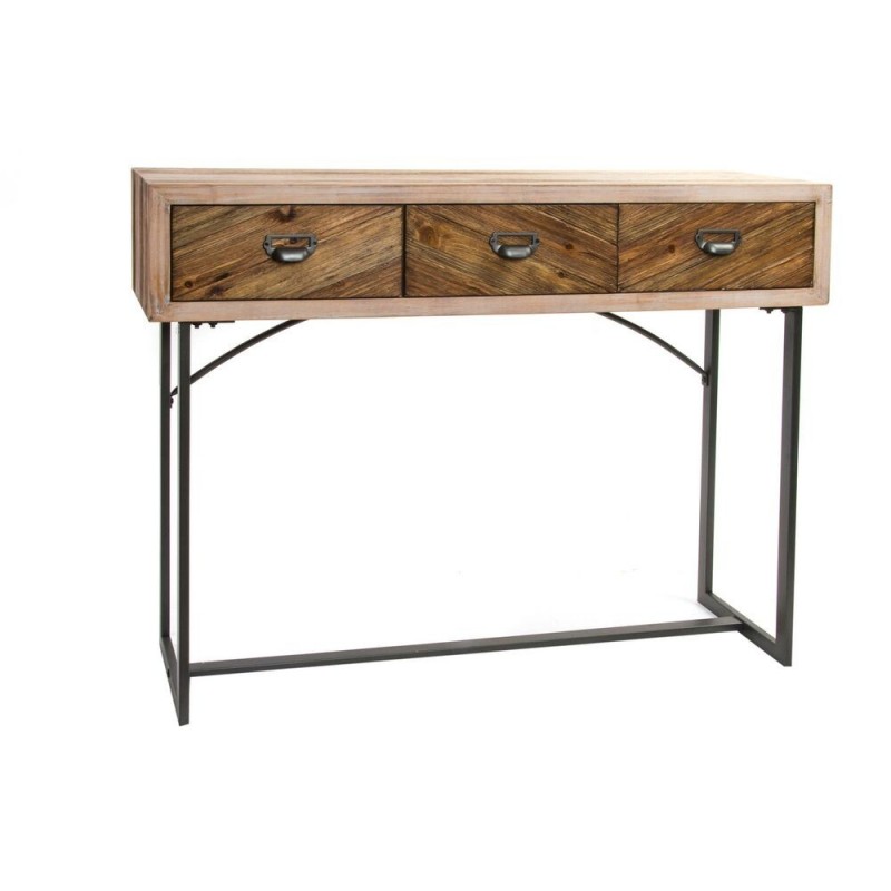 Console DKD Home Decor Metal Wood (110 x 32 x 85 cm) - Article for the home at wholesale prices