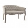Sofa DKD Home Decor Grey Polyester Hevea wood (107 x 61 x 71 cm) - Article for the home at wholesale prices
