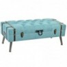 Storage Box DKD Home Decor Green Polyester Metal Wood MDF (102 x 42 x 40 cm) - Article for the home at wholesale prices