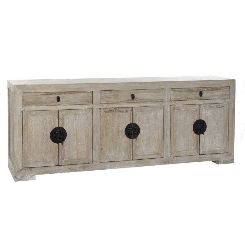 Sideboard DKD Home Decor Metal Wood (220 x 45 x 86 cm) - Article for the home at wholesale prices