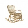 Rocking Chair DKD Home Decor Brown Rattan Fiber (62 x 94 x 93 cm) - Article for the home at wholesale prices