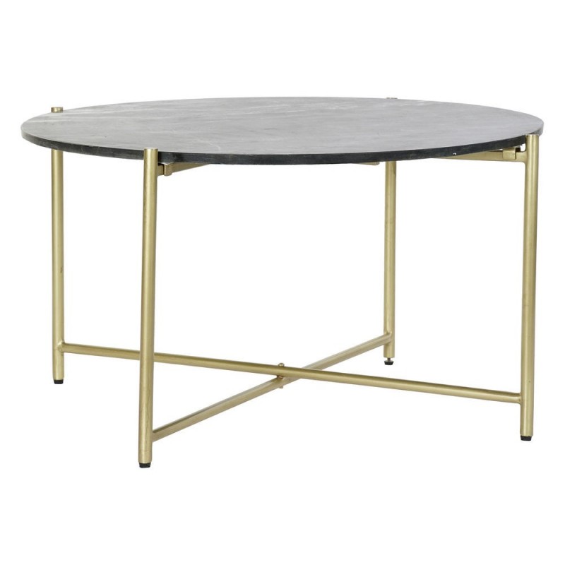 Dining Table DKD Home Decor Marbre Fer (81 x 81 x 44 cm) - Article for the home at wholesale prices