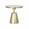 Side table DKD Home Decor Blanc Marbre Fer Doré (60 x 60 x 58 cm) - Article for the home at wholesale prices