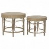 Table d'appoint DKD Home Decor Rotin (2 pcs) (61.5 x 61.5 x 52 cm) (50 x 50 x 43.5 cm) - Article pour la maison à prix grossiste Table d'appoint DKD Home Decor Rotin (2 pcs) (61.5 x 61.5 x 52 cm) (50 x 50 x 43.5 cm) - Article pour la maison à prix grossiste