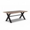 Dining Table DKD Home Decor Wood Metal (200 x 100 x 78 cm) - Article for the home at wholesale prices