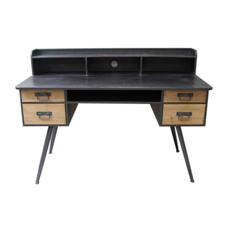 Desk DKD Home Decor Métal Sapin (135 x 60 x 95 cm) - Article for the home at wholesale prices