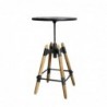 Side table DKD Home Decor Wood Metal (60 x 60 x 105 cm) - Article for the home at wholesale prices