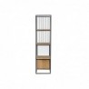 Shelf DKD Home Decor Glass Metal Wood (43 x 43 x 168 cm) - Article for the home at wholesale prices