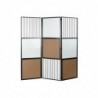 DKD Home Decor Metal Bamboo Glass screen (180 x 1.8 x 180 cm) - Article for the home at wholesale prices