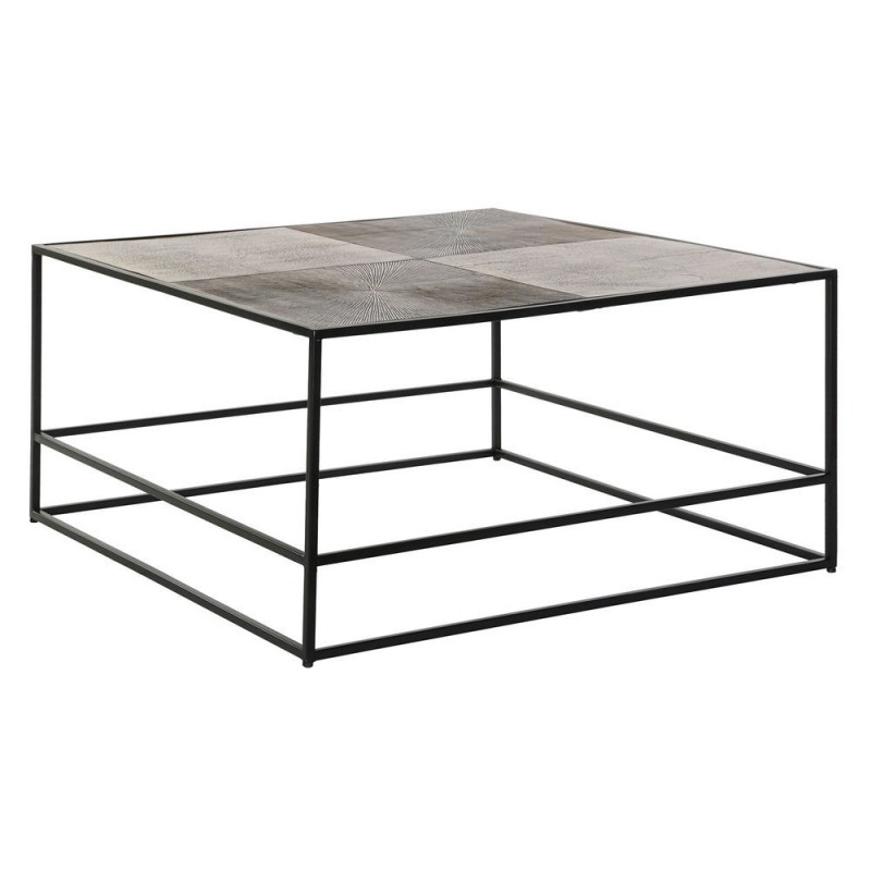 Coffee table DKD Home Decor Aluminium (80 x 80 x 41 cm) - Article for the home at wholesale prices