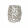 Table d'appoint DKD Home Decor Aluminium Volets (40 x 40 x 45 cm) - Article pour la maison à prix grossiste
