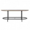 Table de Salle à Manger DKD Home Decor Bois Verre Fer (99.5 x 50 x 40 cm) - Article pour la maison à prix grossiste