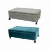 Storage Box DKD Home Decor Gris Turquoise (70 x 39.5 x 24.5 cm) (2 Units) - Article for the home at wholesale prices