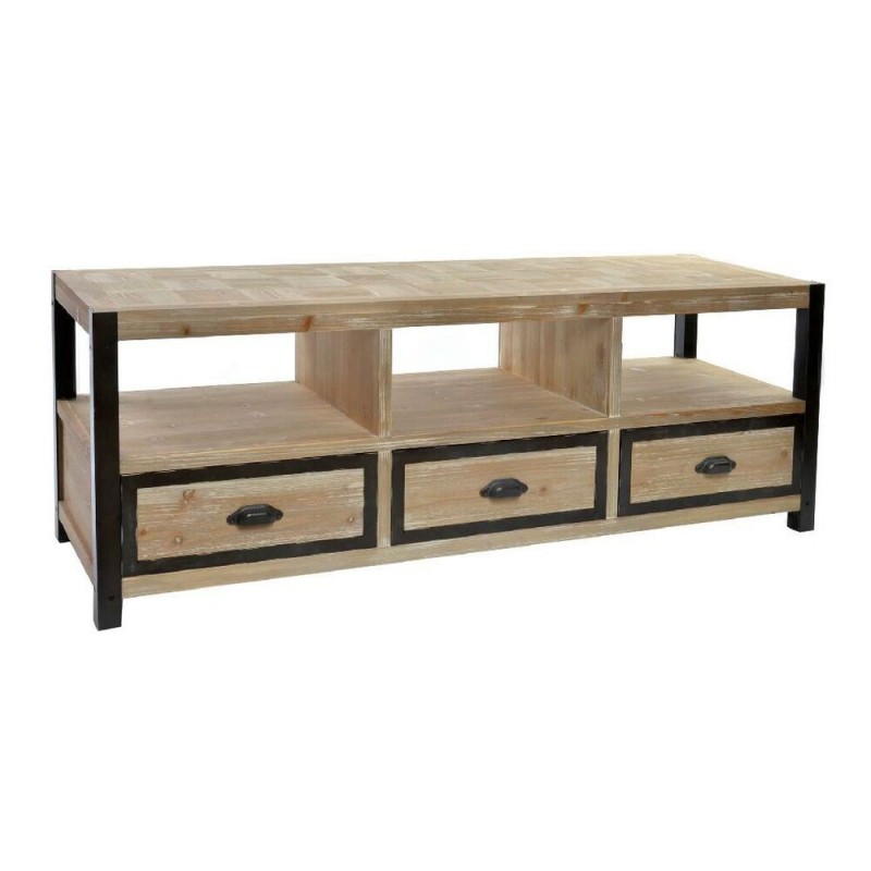 TV furniture DKD Home Decor Metal Wood (148 x 45 x 54 cm) - Article for the home at wholesale prices