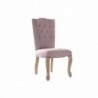 Chair DKD Home Decor Rose Linen Hevea wood (51 x 47.5 x 101 cm) - Article for the home at wholesale prices