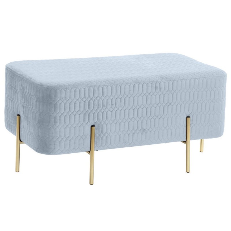 Coffre de Rangement DKD Home Decor Bleu ciel (91 x 46.5 x 42 cm) - Article pour la maison à prix grossiste