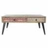 Table d'appoint DKD Home Decor Métal Bois de manguier (110 x 70 x 45 cm) - Article pour la maison à prix grossiste Table d'appoint DKD Home Decor Métal Bois de manguier (110 x 70 x 45 cm) - Article pour la maison à prix grossiste