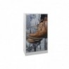 Shoe rack DKD Home Decor Wood (60 x 25 x 115 cm) - Article for the home at wholesale prices