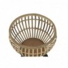 Cache-pot DKD Home Decor Naturel Métal Bambou (33 x 33 x 58 cm) (41 x 41 x 68 cm) (2 pcs) - Article pour la maison à prix de gros