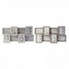 Cadre photo DKD Home Decor Verre Bois MDF (60 x 3 x 32 cm) (2 pcs) - Article pour la maison à prix grossiste Cadre photo DKD Home Decor Verre Bois MDF (60 x 3 x 32 cm) (2 pcs) - Article pour la maison à prix grossiste