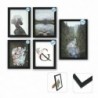 Cadre photo DKD Home Decor Multiple Moderne Bois MDF (5 pcs) (20 x 2 x 25 cm) - Article pour la maison à prix grossiste Cadre photo DKD Home Decor Multiple Moderne Bois MDF (5 pcs) (20 x 2 x 25 cm) - Article pour la maison à prix grossiste