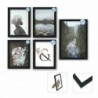 Picture frame DKD Home Decor Multiple Modern Wood MDF (5 pcs) (20 x 2 x 25 cm) - Article for the home at wholesale prices