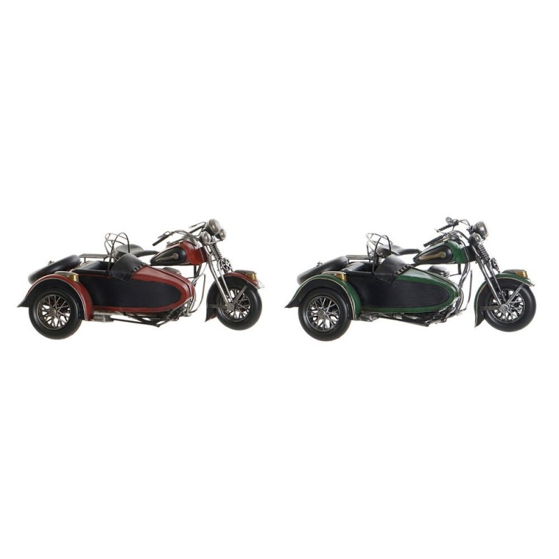 Vehicle DKD Home Decor Vintage Motorcycle (2 pcs) (36 x 24 x 20 cm) - Article for the home at wholesale prices