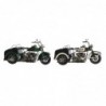 Figurine Décorative DKD Home Decor Moto Vintage (2 pcs) (16 x 37 x 19 cm) - Article pour la maison à prix de gros