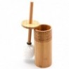 Toilet brush DKD Home Decor Bamboo (10 x 10 x 24 cm) - Article for the home at wholesale prices