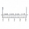 Coat rack for doors DKD Home Decor Argent Métal Couverts (34 x 17 x 9 cm) - Article for the home at wholesale prices