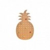 Coat rack DKD Home Decor Orange Wood Pineapple (21.5 x 1 x 37.5 cm) - Article for the home at wholesale prices