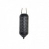 Candleholder DKD Home Decor Black Metal Rope (22 x 22 x 63 cm) - Article for the home at wholesale prices