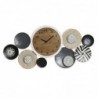 DKD Home Decor Metal Wood Wall Clock (105.4 x 6.5 x 51.5 cm) - Article for the home at wholesale prices