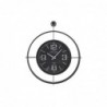 Wall Clock DKD Home Decor Glass Black Iron (64 x 9 x 73 cm) - Article for the home at wholesale prices