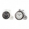 Wall Clock DKD Home Decor Glass Black Bicycle White Iron (60 x 6 x 50 cm) (2 pcs) - Article for the home at wholesale prices