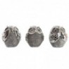 Figurine Décorative DKD Home Decor Hibou Résine (12 x 11 x 14 cm) (3 pcs) - Article pour la maison à prix grossiste Figurine Décorative DKD Home Decor Hibou Résine (12 x 11 x 14 cm) (3 pcs) - Article pour la maison à prix grossiste