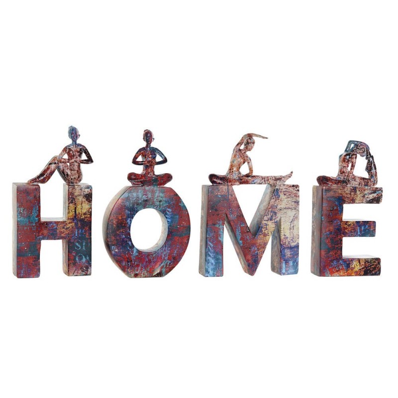 DKD Home Decor Resin Figure (11.5 x 4.5 x 23 cm) (4 pcs) - Article for the home at wholesale prices