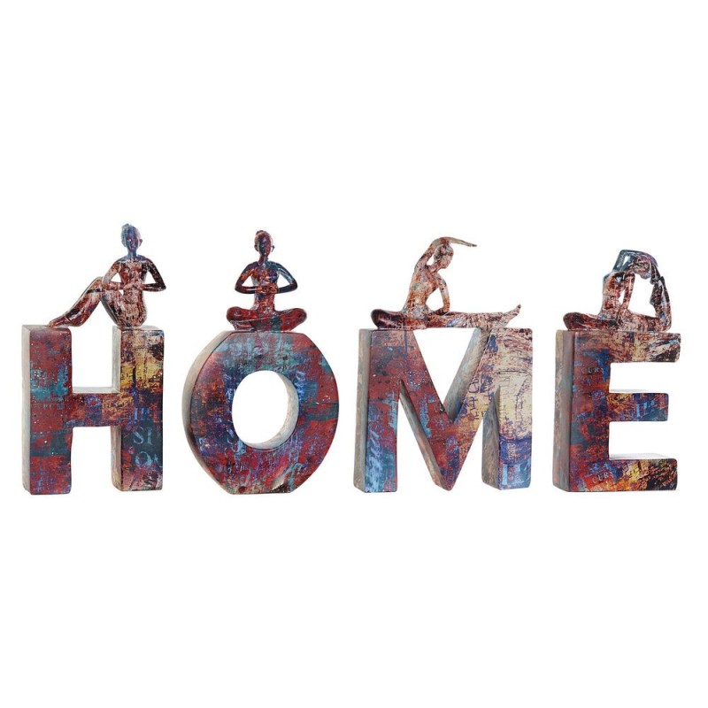 Figurine Décorative DKD Home Decor Résine (11.5 x 4.5 x 23 cm) (4 pcs) - Article pour la maison à prix grossiste