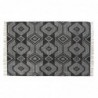 Carpet DKD Home Decor White Black Cotton (160 x 230 x 1 cm) - Article for the home at wholesale prices
