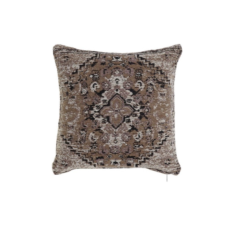 Cushion DKD Home Decor S3027296 Black Brown Polyester Cotton Aluminium White Arabian (45 x 12 x 45 cm) - Article for the home at wholesale prices