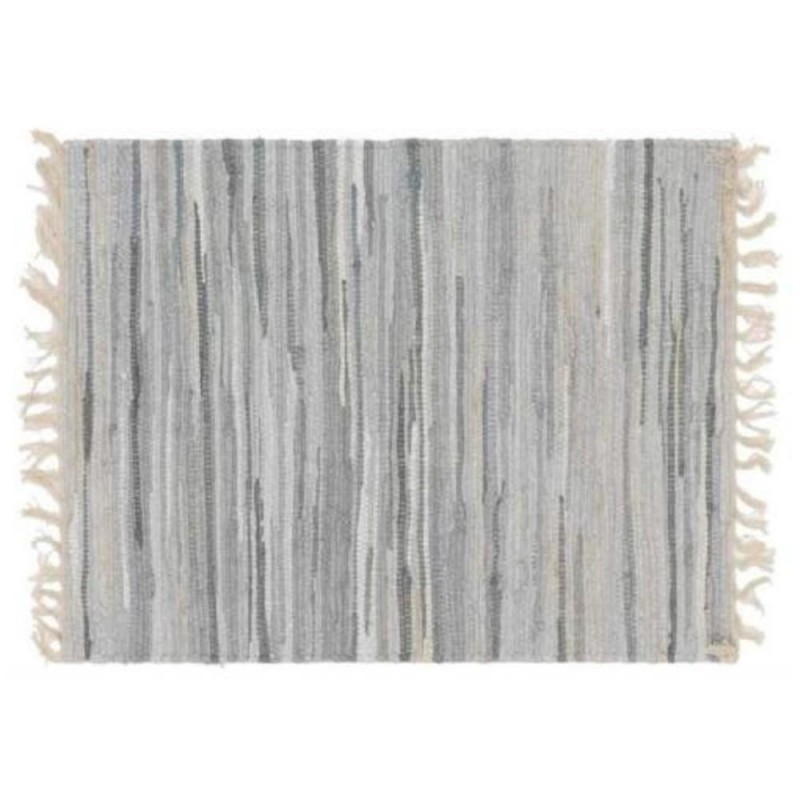 Tapis DKD Home Decor Coton Cuir Indien (160 x 230 x 1 cm) à prix grossiste - tapis à prix de gros