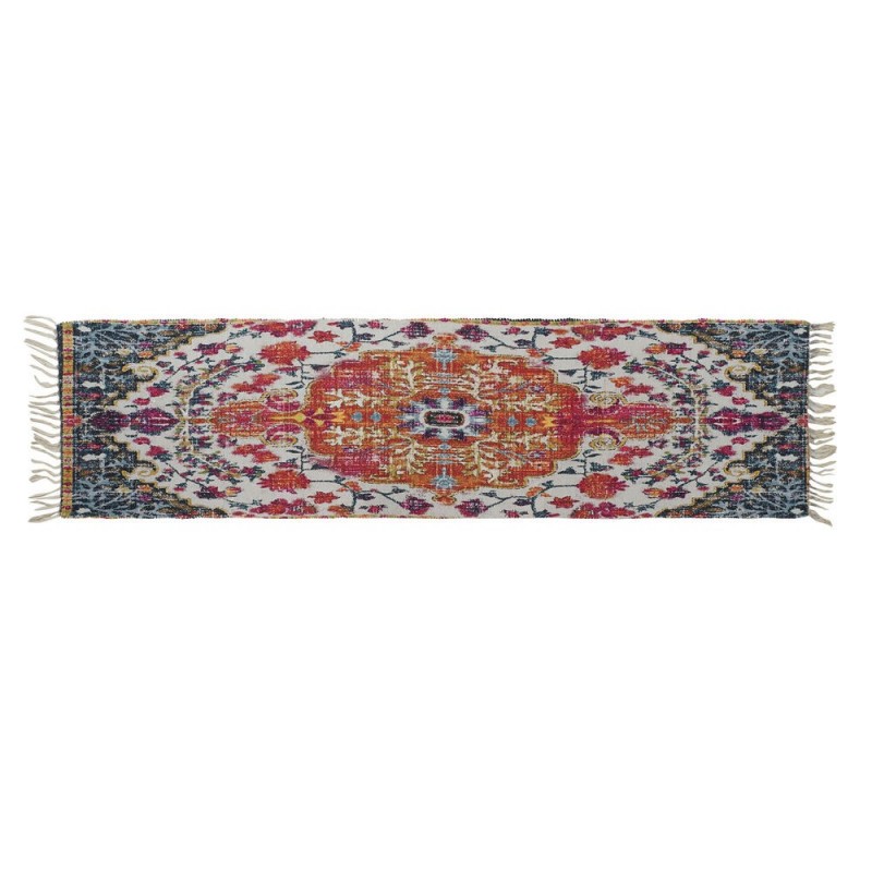 Carpet DKD Home Decor Cotton Multicolor Chenille (60 x 240 x 1 cm) - Article for the home at wholesale prices