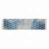 Tapis DKD Home Decor Bleu Coton Chenille (60 x 240 x 1 cm) - Article pour la maison à prix grossiste
