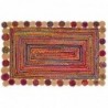 Tapis DKD Home Decor Coton Multicouleur Jute (200 x 290 x 1 cm) - Article pour la maison à prix de gros Tapis DKD Home Decor Coton Multicouleur Jute (200 x 290 x 1 cm) - Article pour la maison à prix de gros