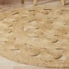 DKD Home Decor Jute rug (160 x 160 x 1 cm) - Article for the home at wholesale prices