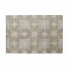 Carpet DKD Home Decor Beige Polyester Cotton Circles (120 x 180 x 0.9 cm) - Article for the home at wholesale prices