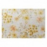 Tapis DKD Home Decor Jaune Blanc Polyester Coton Fleurs (200 x 290 x 0.5 cm) - Article pour la maison à prix grossiste