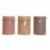 Bougie Parfumée DKD Home Decor (3 pcs) (15 x 15 x 20 cm) - Article pour la maison à prix grossiste Bougie Parfumée DKD Home Decor (3 pcs) (15 x 15 x 20 cm) - Article pour la maison à prix grossiste
