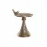 Candleholder DKD Home Decor Champagne Aluminium Oiseau (16 x 10 x 19 cm) - Article for the home at wholesale prices