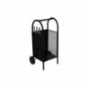 Support pour bois de chauffage DKD Home Decor Acier Plastique (42 x 36 x 81 cm) - Article pour la maison à prix de gros Support pour bois de chauffage DKD Home Decor Acier Plastique (42 x 36 x 81 cm) - Article pour la maison à prix de gros